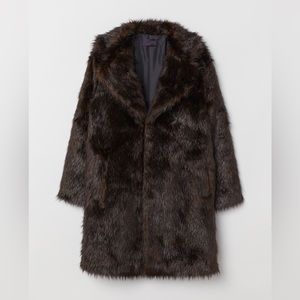 H&M Faux Fur Coat